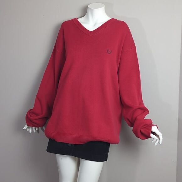 Chaps Ralph Lauren vnack cotton sweater pullover unisex large - Picture 7 of 7